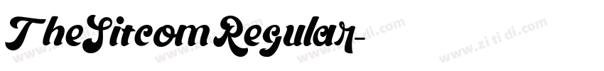 TheSitcom Regular字体转换 TheSitcom Regular字体转换